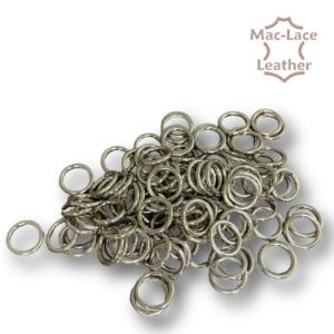 Non-Welded 13mm Nickel Rings Pack of 100