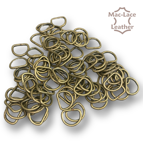 Non-Welded 16mm Antique D-Rings