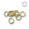 Non-Welded 20mm Gold Rings Pack of 10