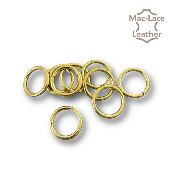 Non-Welded 20mm Gold Rings Pack of 10