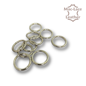 Non-Welded 20mm Nickel Rings Pack of 10