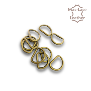 Non-Welded 25mm Antique D-Rings Pack of 100