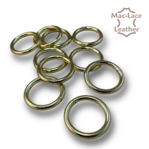 Non-Welded 25mm Gold Rings - Pack of 10