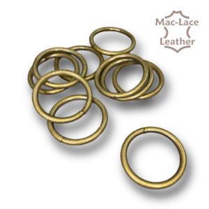 Non-Welded 32mm Antique Rings Pack of 10