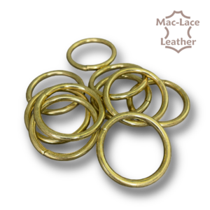 Non-Welded 32mm Gold Rings Pack of 10