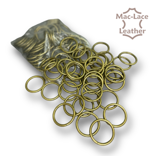 Non-Welded 38mm Antique Rings Pack of 100