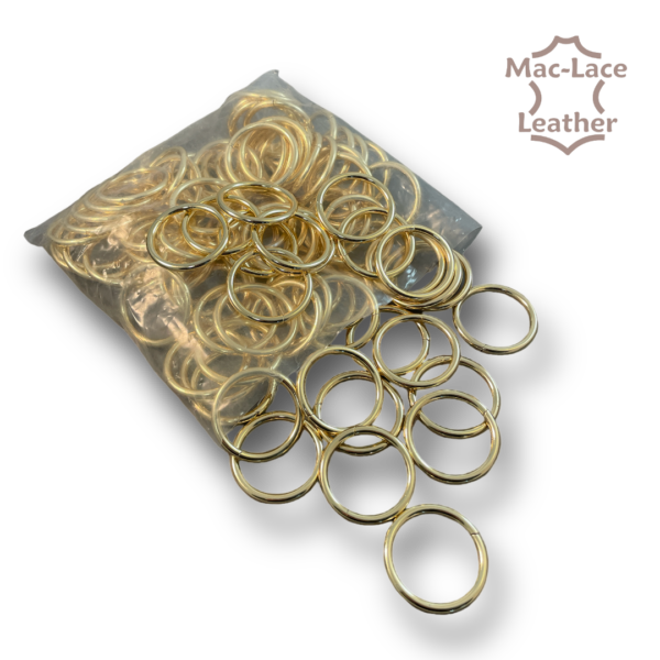 Non-Welded 38mm Gold Rings