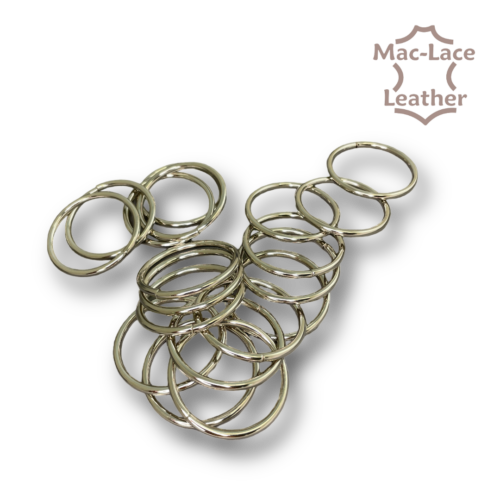 Non-Welded 38mm Nickel Rings Pack of 100
