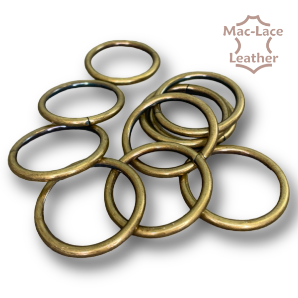 Non-Welded 38mm Ring Antique Pack of 10