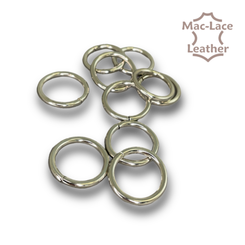 Non-Welded Nickel 25 mm Rings Pack of 10