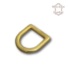 Solid Brass 20mm D-ring