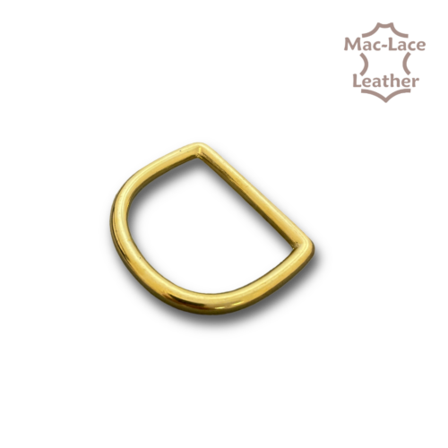 Solid Brass 32mm D-ring