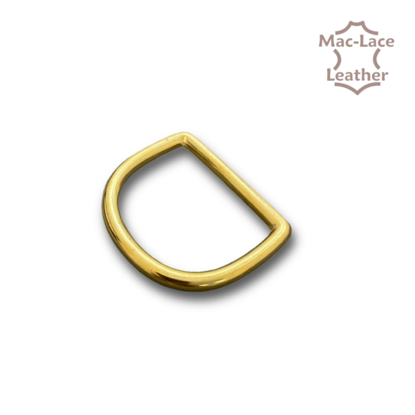 Solid Brass 32mm D-ring