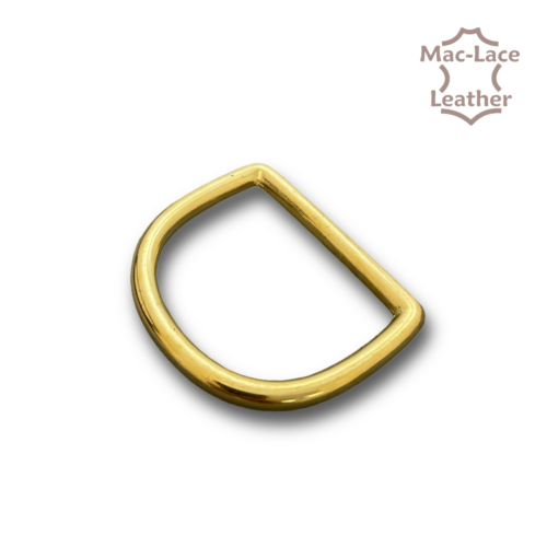 Solid Brass 40mm D-ring