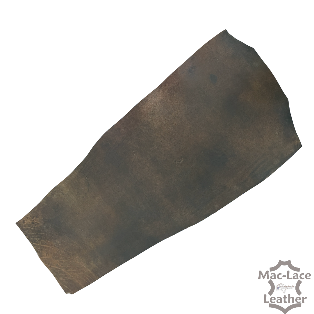 2/3.5mm Antique Brown Buffalo Single Butt