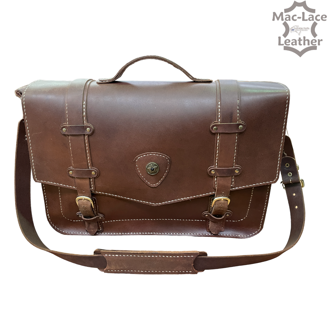 2/3.5mm Antique Brown Buffalo Single Butt