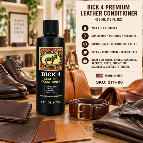 473ml Bickmore Bick 4 leather conditioner bottle