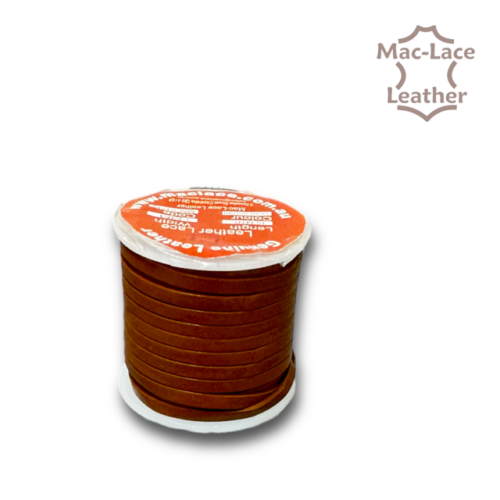 Leather Lace 3mm Brown x 10m