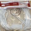 Leather Lace 3mm White x 10m