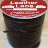 Leather Black Lace 50m x 3mm