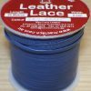 Leather Lace L/Blue 50m x 3mm