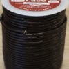 Black Round Leather Lace 4mm x 50m