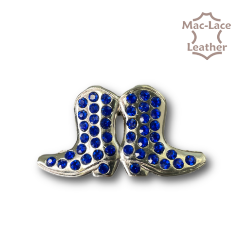 Concho Cowboy Boots Blue