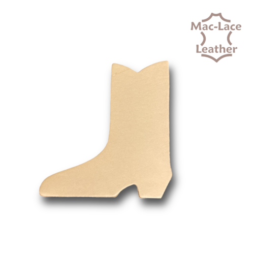 Leather Cowboy Boot Key Tag