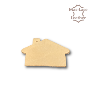 Leather House Key Tag
