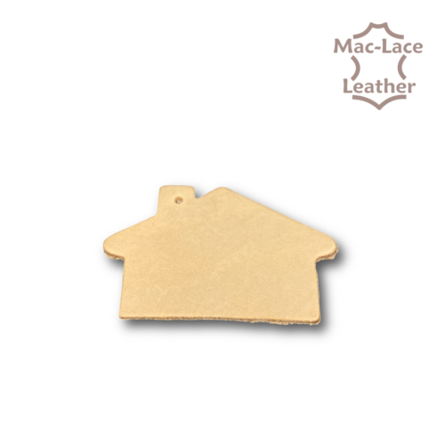 Leather House Key Tag
