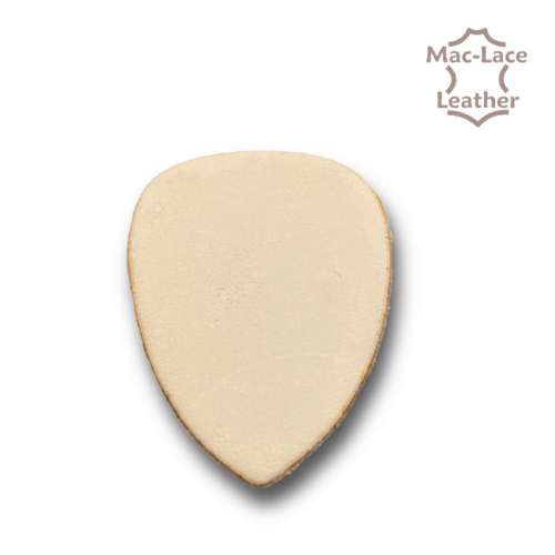 Leather Key Tag Petal-Shape