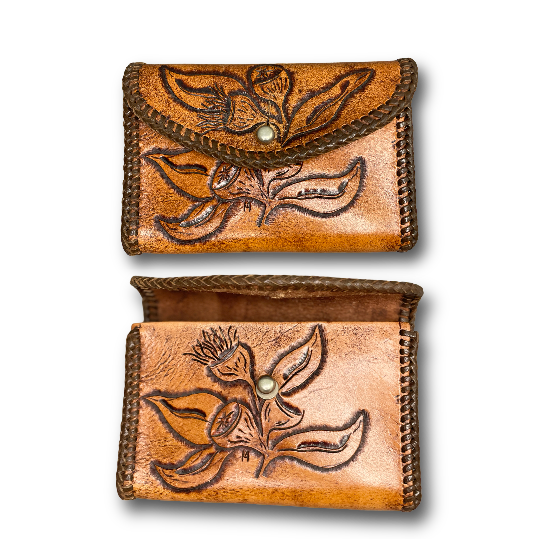 Leather Pre-Cut Mahoe Purse