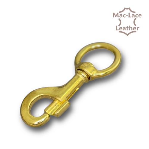 Swivel-Snap Solid Brass Round Regular 25mm