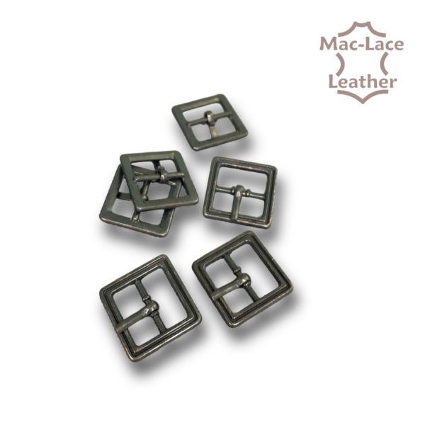 13mm Antique Buckles Pack of 6