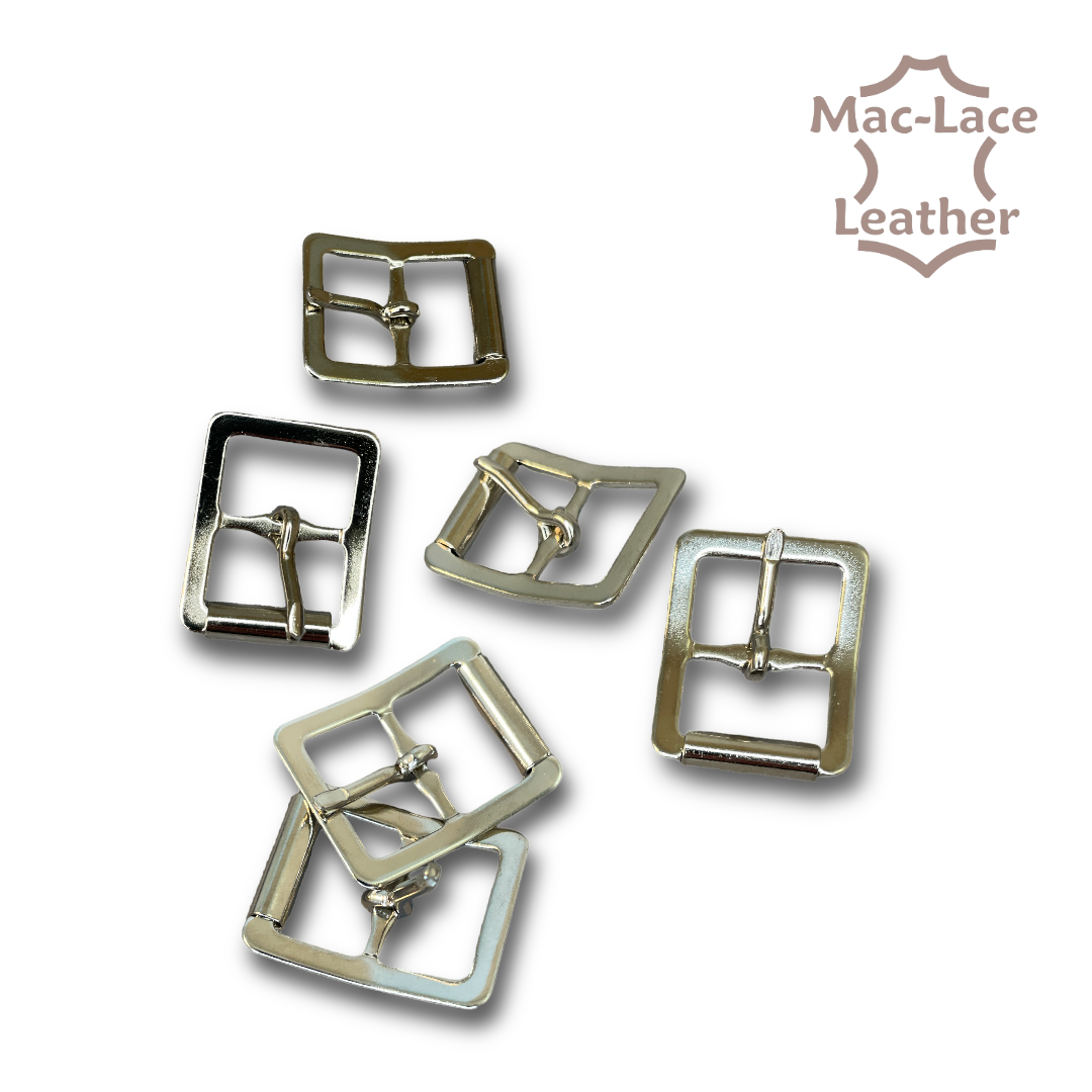 20mm Nickel Shoe Buckles