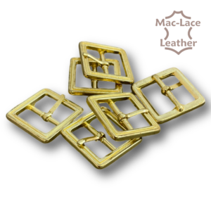 21mm Brass Buckles Pack of 6