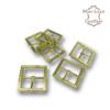 25mm Brass Buckles Pack of 6