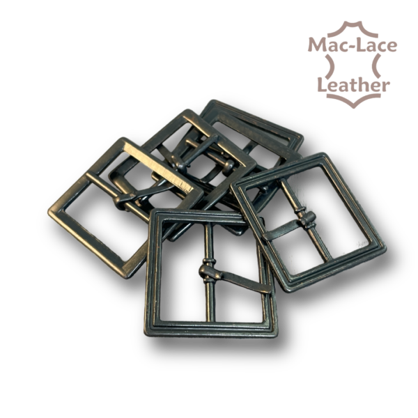 25mm Buckles Pack of 6-Antique.