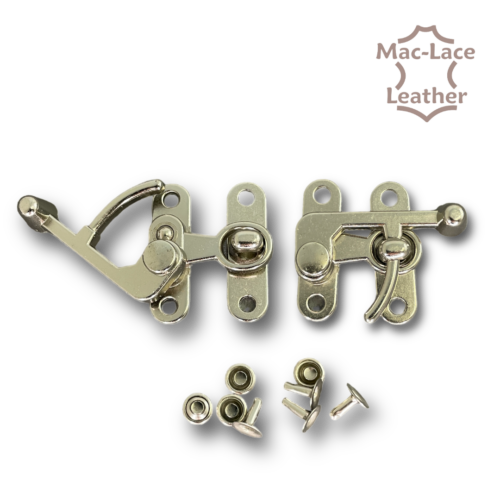 Bag-Clip Swing Lock Nickel-Plated