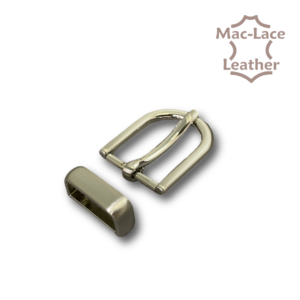 Buckle & Keeper 20mm Brushed Nickel