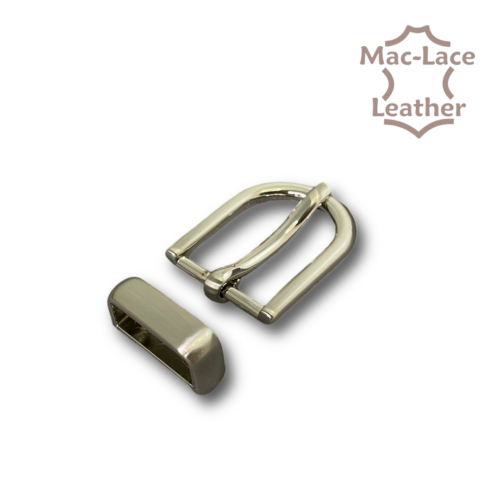 Buckle & Keeper 20mm Brushed Nickel