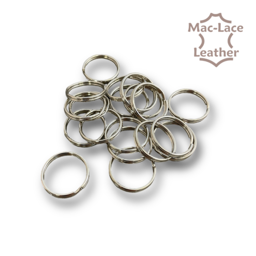 25mm Split Key-Ring Nickel Pack of 100