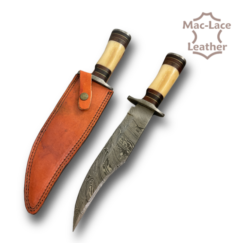 Frost Damascus Bowie 13.5"