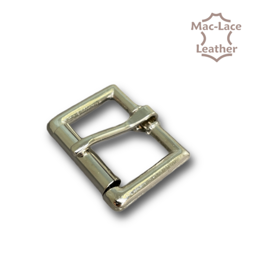 25mm Square Half Roller Buckle Nickel