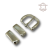 Buckle Set with Two-Keepers Nickel 32mm