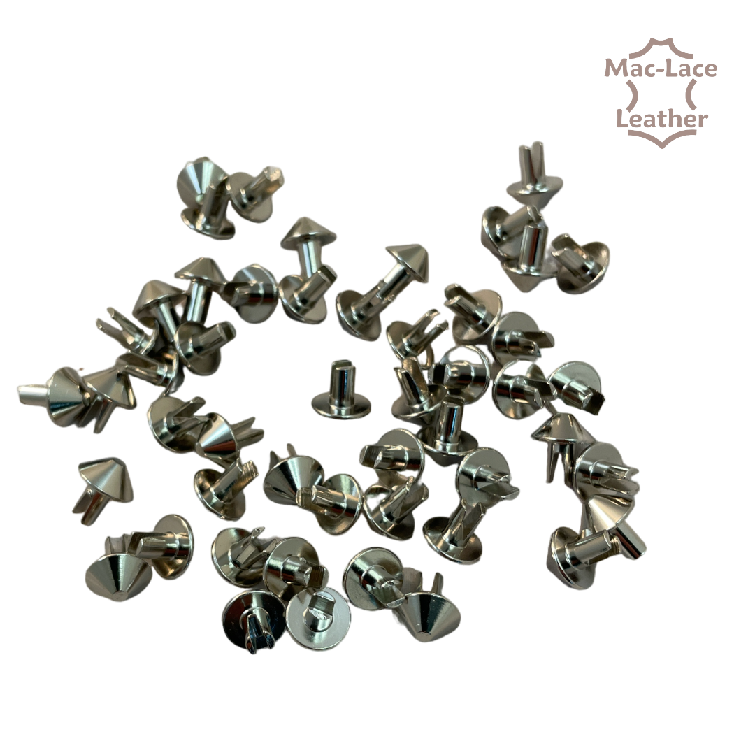 Pyramid Bifurcated-Rivets Heads Pack-50