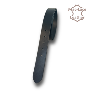 Leather Belt 32mm Black - Long