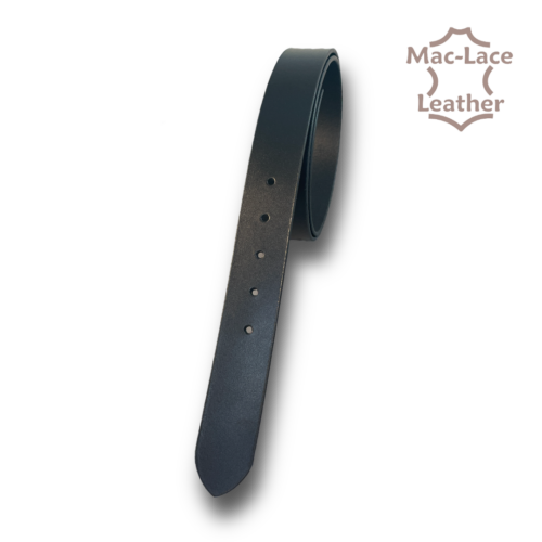 Leather Belt 32mm Black - Long
