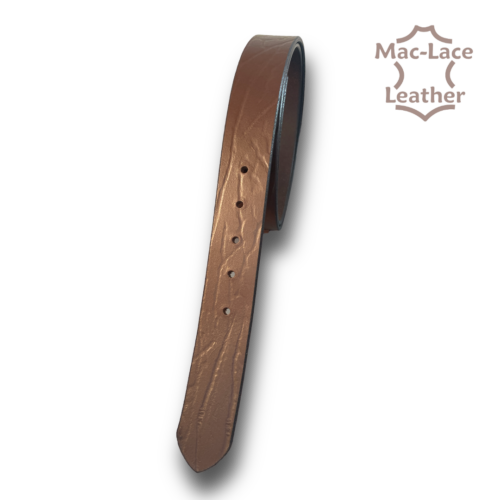 Leather Belt 38mm Tan-Mustang - Long