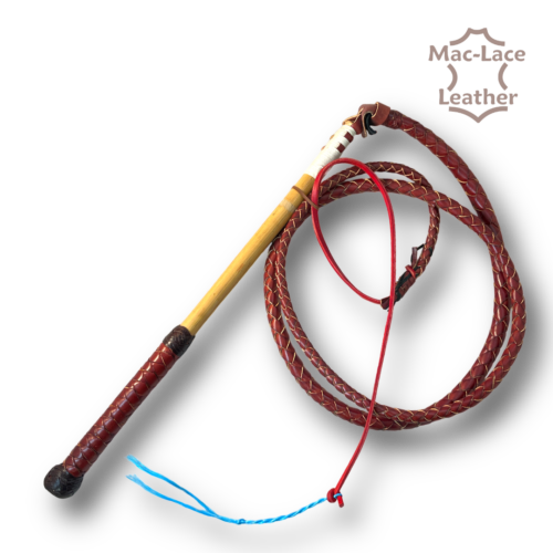 Working Stockwhip 6Foot 4 Strand Cow Hide